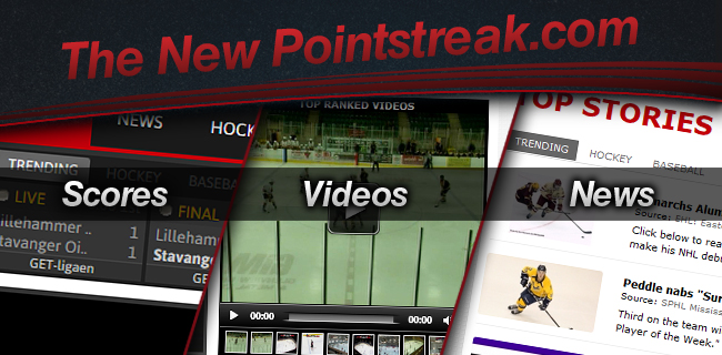 Introducing the Brand New Pointstreak.com